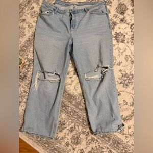 Abercrombie Curve Love 90s Relaxed Fit Jeans
